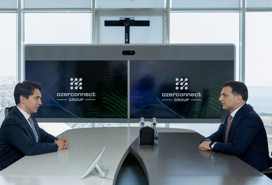 “Azerconnect Group”un baş direktoru “Yüksəliş” müsabiqəsinin qalibi ilə görüşüb