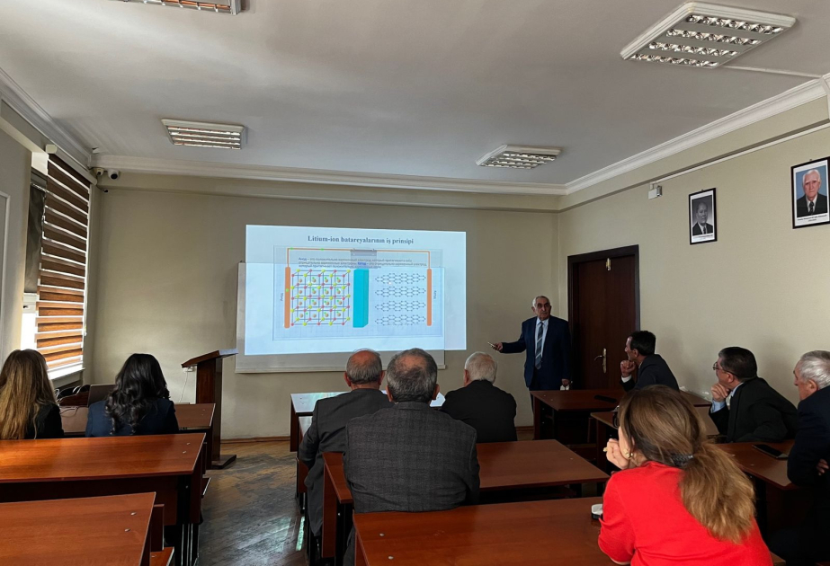 Batareyalar və elektromobillərin gələcəyi - AzMİU-da elmi seminar