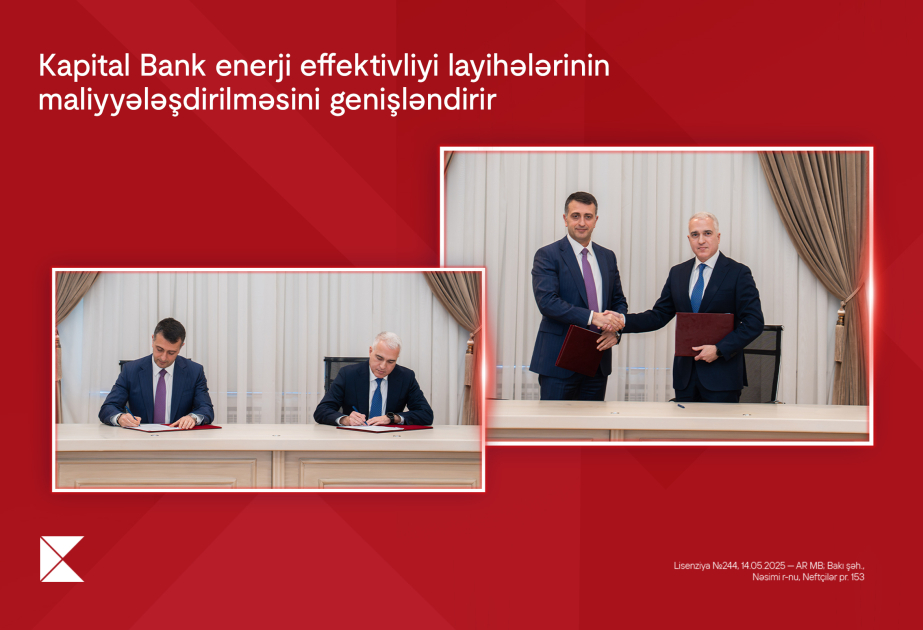 ®  Kapital Bank расширяет финансирование проектов по энергоэффективности