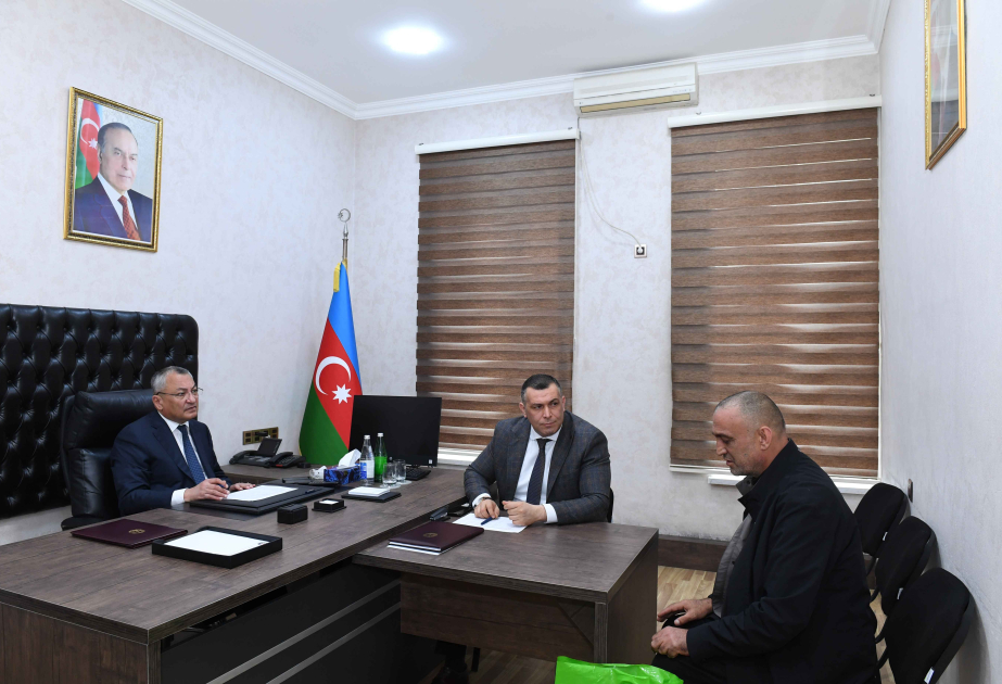Dövlət Komitəsində keçmiş məcburi köçkünlərin müraciətləri dinlənilib