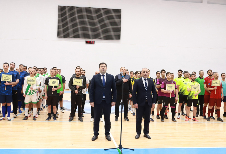 Şəkidə Ulu Öndərin xatirəsinə həsr olunan futzal turnirində 18 komanda mübarizə aparır
