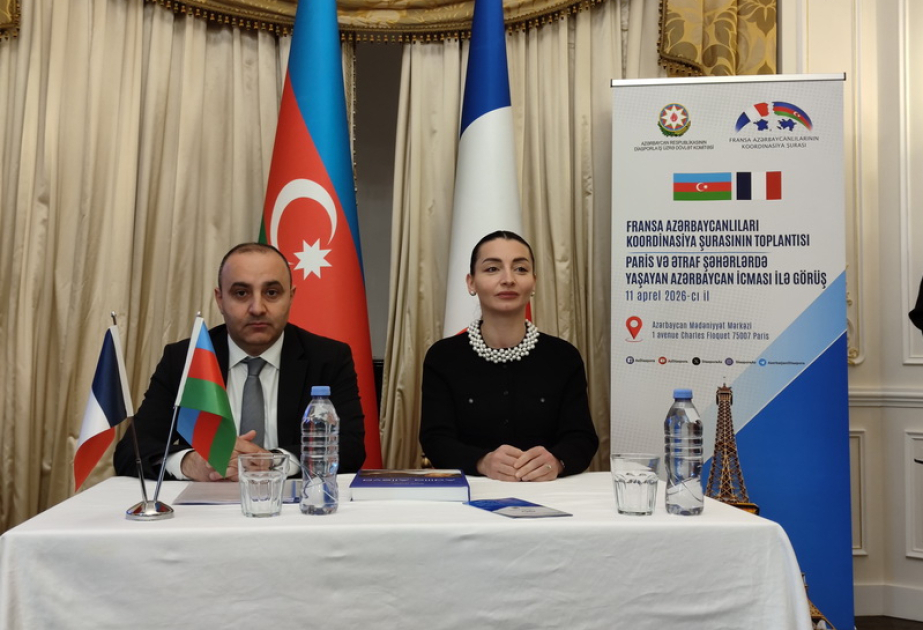 Le Conseil de coordination des Azerbaïdjanais de France se réunit à Paris VIDEO