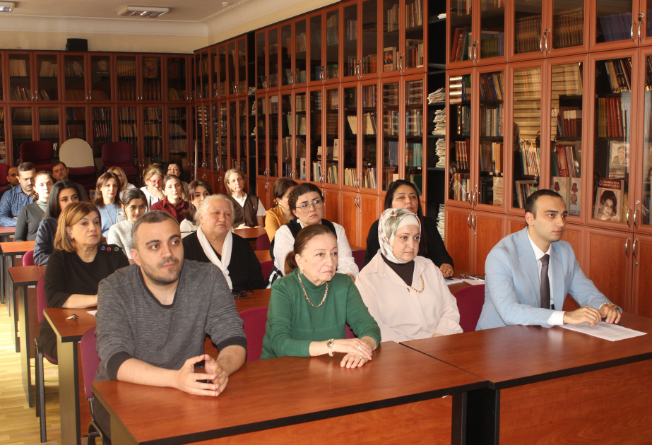 Elmi konfrans: “Milli ruhun təntənəsi - Məhəmmədhüseyn Şəhriyar”