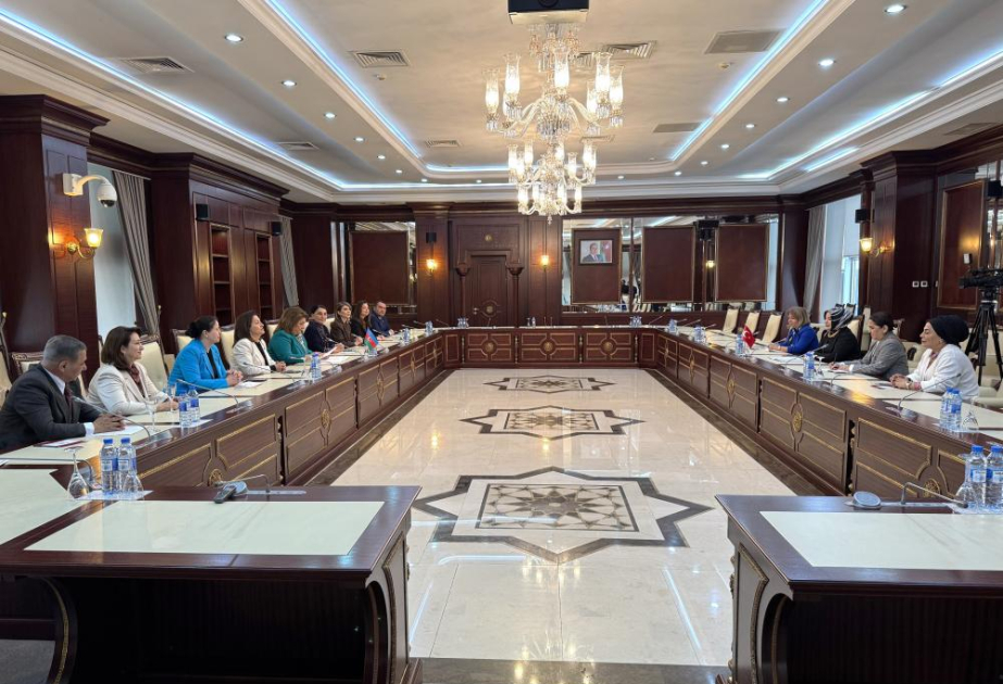 TBMM-in Qadın və kişi bərabərliyi komissiyasının üzvləri Milli Məclisdə olublar