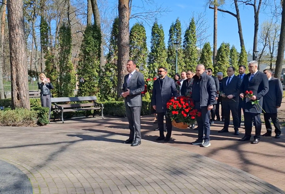 Память академика Зарифы Алиевой почтена в украинском городе Ирпень