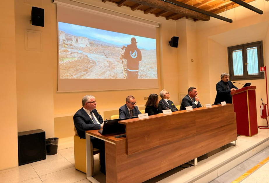 Italy hosts conference on mine clearance in Azerbaijan