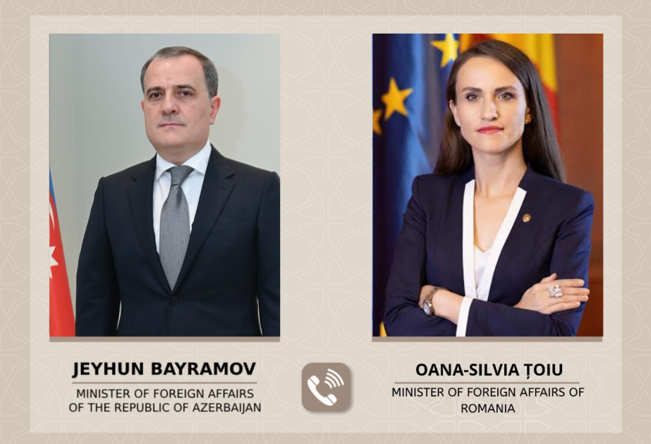 Azerbaijani, Romanian FMs hold phone call