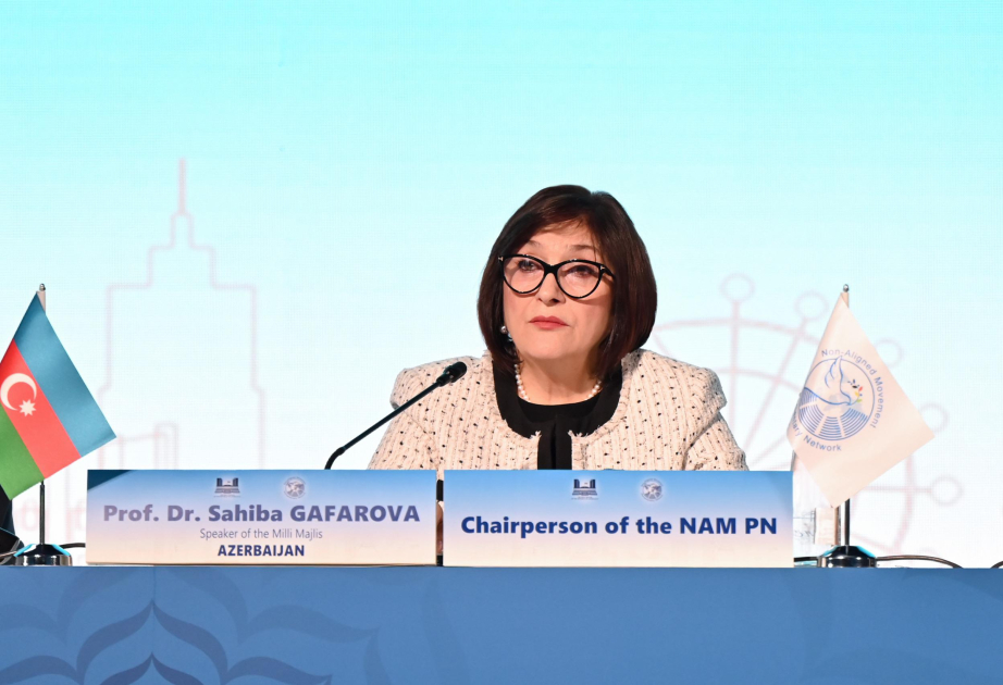 Sahiba Gafarova: Non-Aligned Movement Parliamentary Network significantly enhanced its international standing