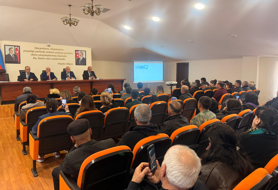 Ağdam şəhərinin sakinləri mina təhlükəsi ilə bağlı maarifləndirilib