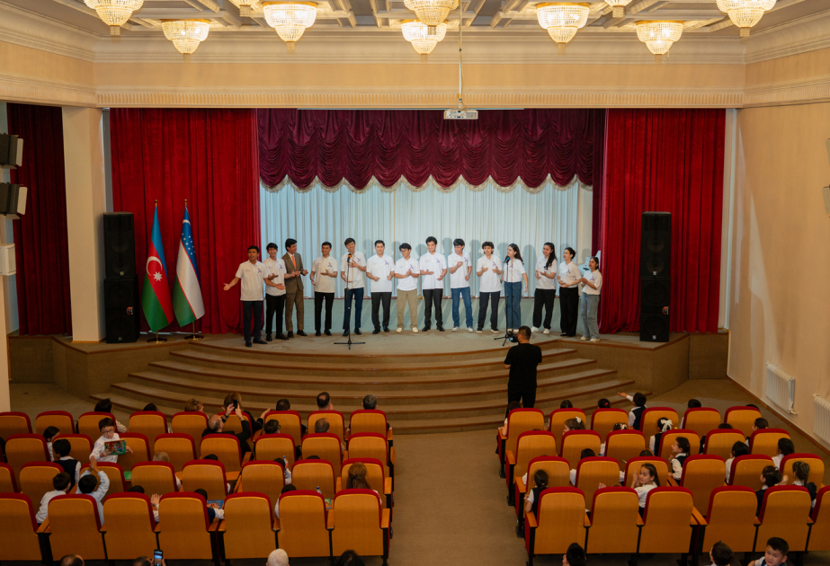 В Ташкенте прошла детская программа по популяризации азербайджанской культуры ВИДЕО