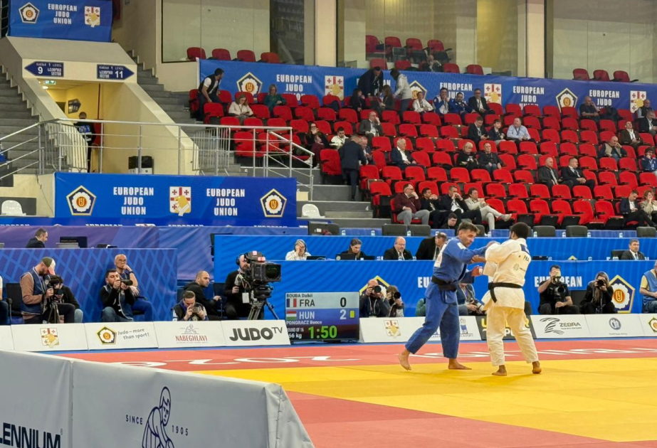 Еще один азербайджанский дзюдоист вышел в полуфинал чемпионата Европы –  ОБНОВЛЕНО