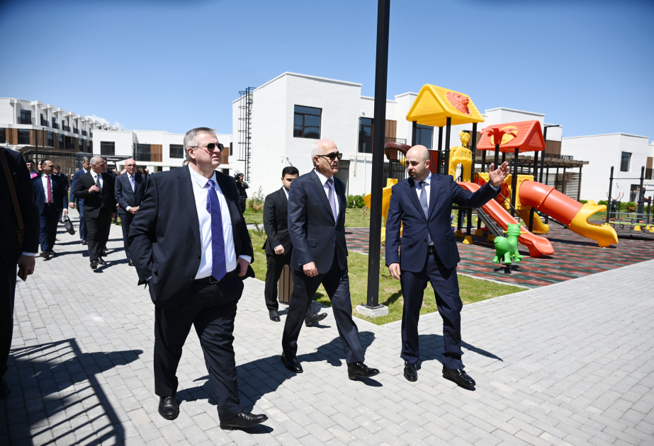 Las personalidades oficiales de Azerbaiyán y Rusia llegaron a la ciudad de Zangilan