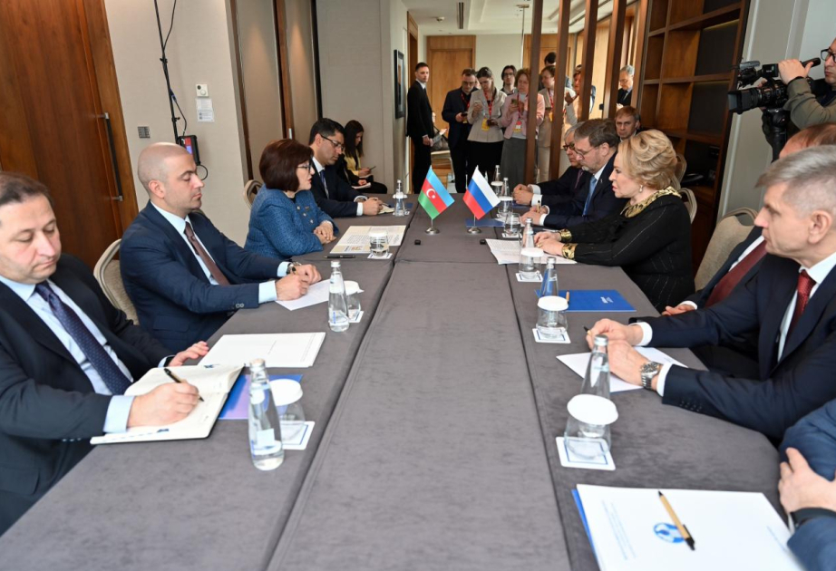 Presidenta de Milli Majlis: “Se ha establecido una cooperación muy eficaz entre los órganos legislativos de Rusia y Azerbaiyán”