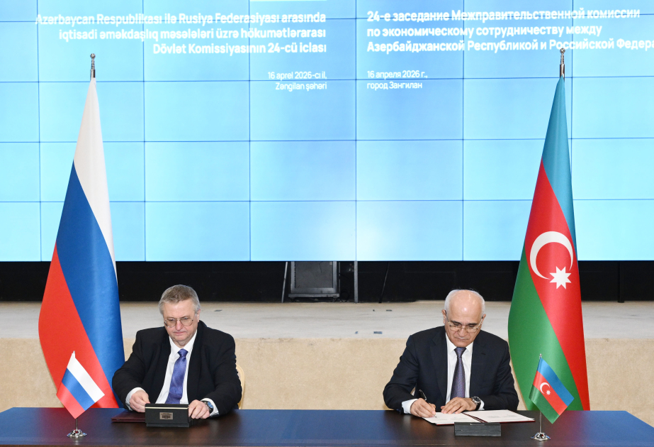 Azerbaijan and Russia sign roadmap on facilitating e-CMR in road transport