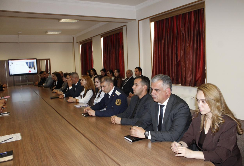 Naxçıvanda “Məişət zorakılığı və onun qarşısının alınması” mövzusunda təlim