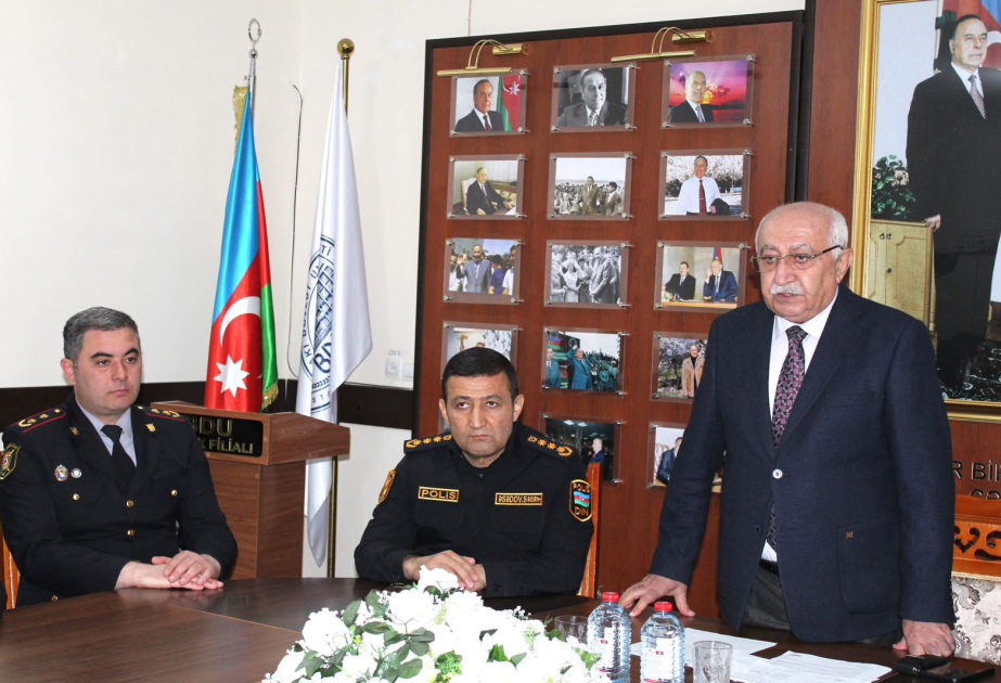 Narkomaniya ilə mübarizədə ailə və valideyn məsuliyyəti: BDU-nun Qazax filialında müzakirə