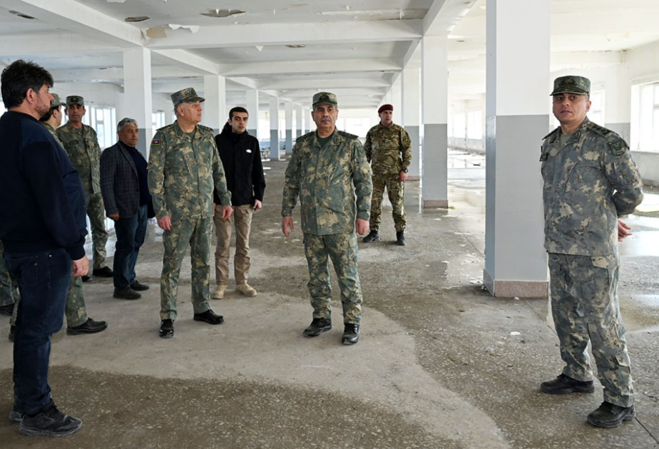 Se están creando nuevas instalaciones de infraestructura militar en los territorios liberados