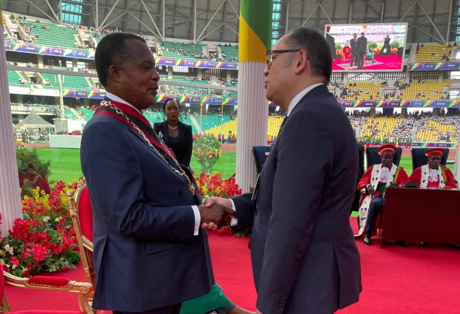 Azerbaijani ambassador attends inauguration ceremony of re-elected President of Congo