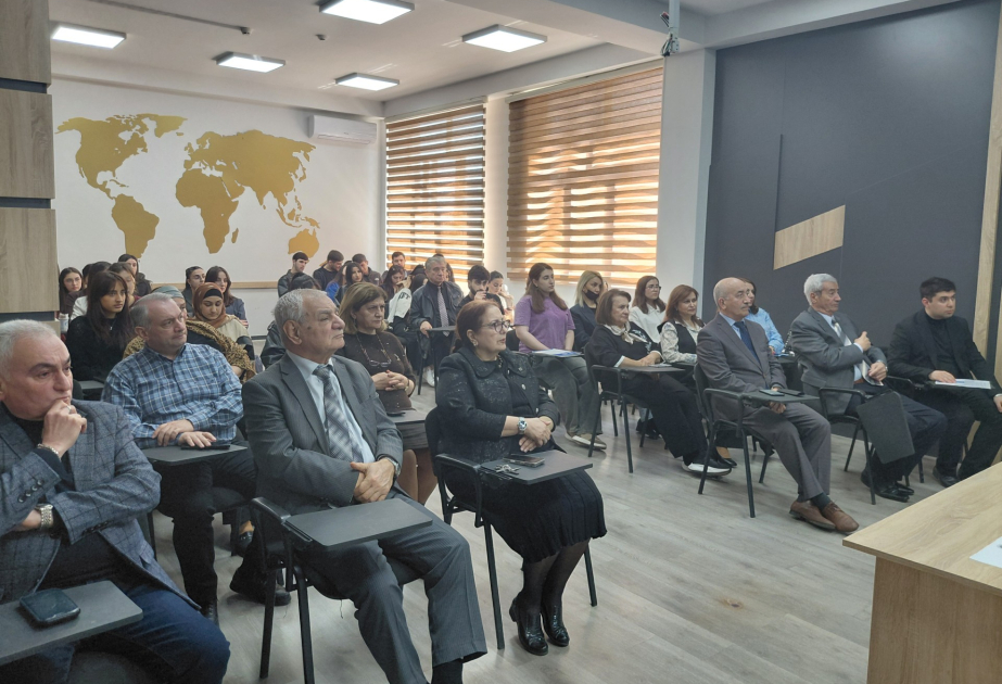 BDU-da ustad dərsi: Peyk məlumatlarının şəhərsalma və kadastr işində tətbiqi