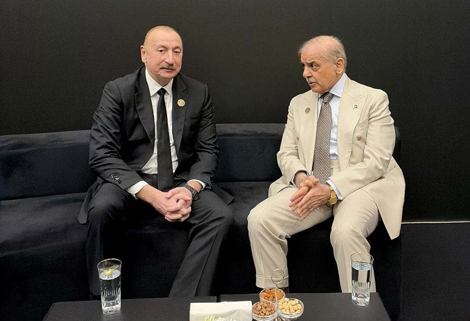 President Ilham Aliyev met with Pakistani Prime Minister on sidelines of Antalya Diplomacy Forum