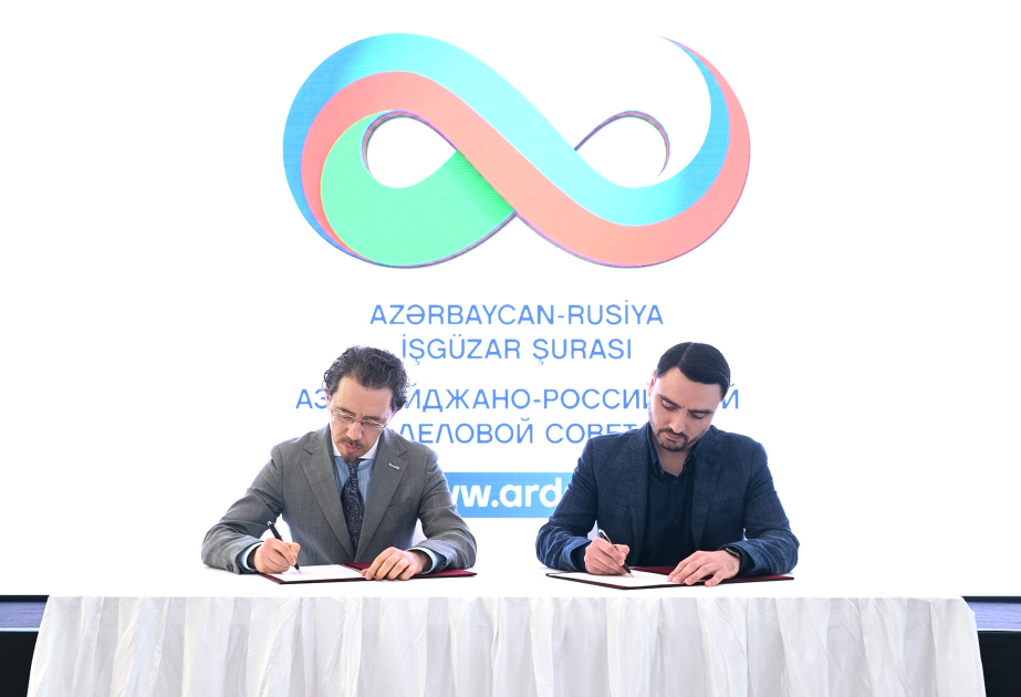 Documents signed as part of Azerbaijan–Russia Business Council meeting
