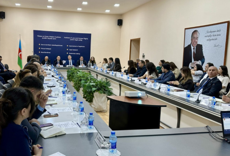 “Hakimlərin və vəkillərin etik davranış qaydaları” - Məlumat sessiyası
