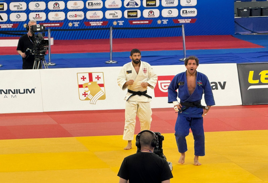 Azerbaijani judoka Hidayat Heydarov wins European silver