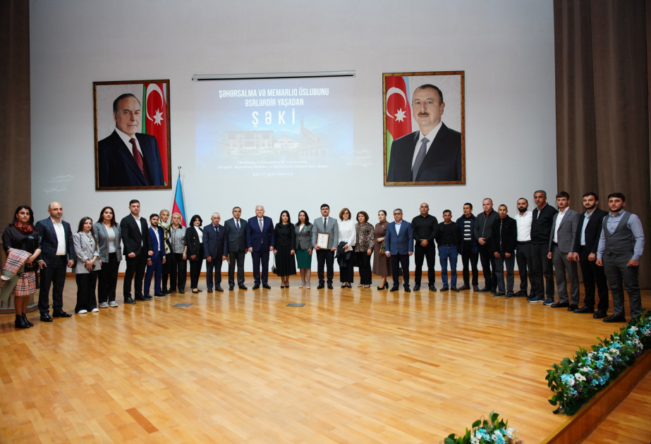 Şəhərsalma və memarlıq üslubunu yaşadan Şəki