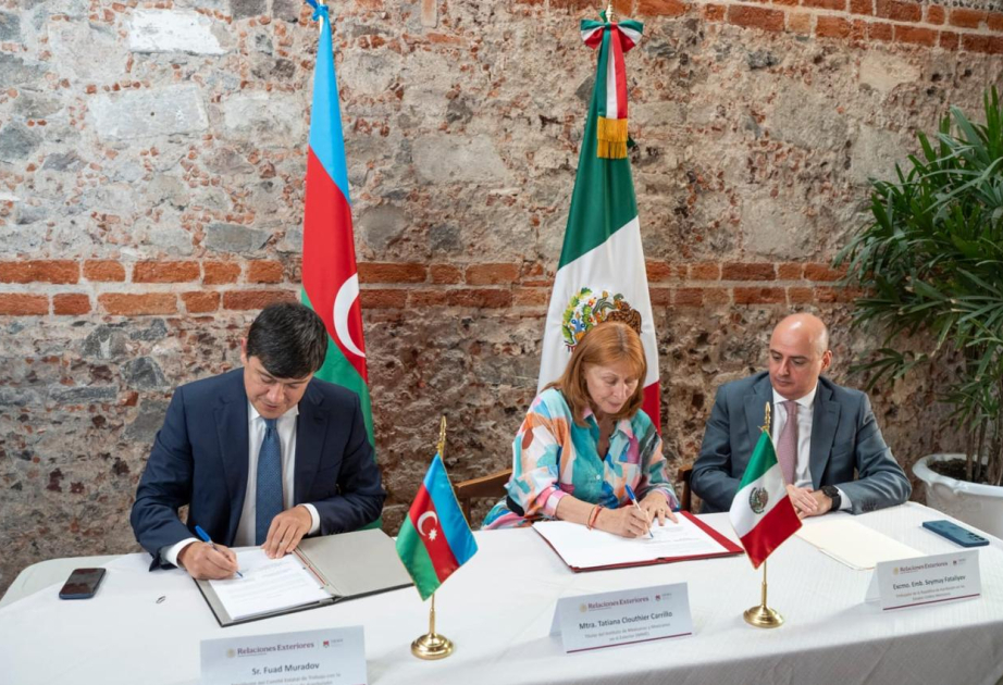 Aserbaidschan und Mexiko unterzeichnen Memorandum zur Diaspora-Zusammenarbeit