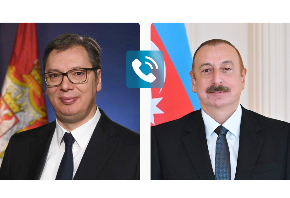 Presidente de Azerbaiyán mantuvo una conversación telefónica con su homólogo serbio
