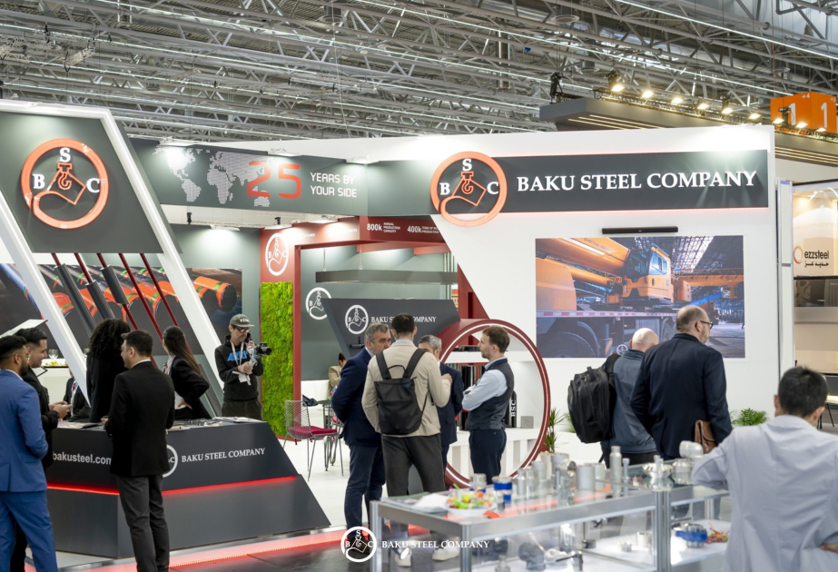 ® “Baku Steel Company” Almaniyada “Tube 2026” sərgisində VİDEO
