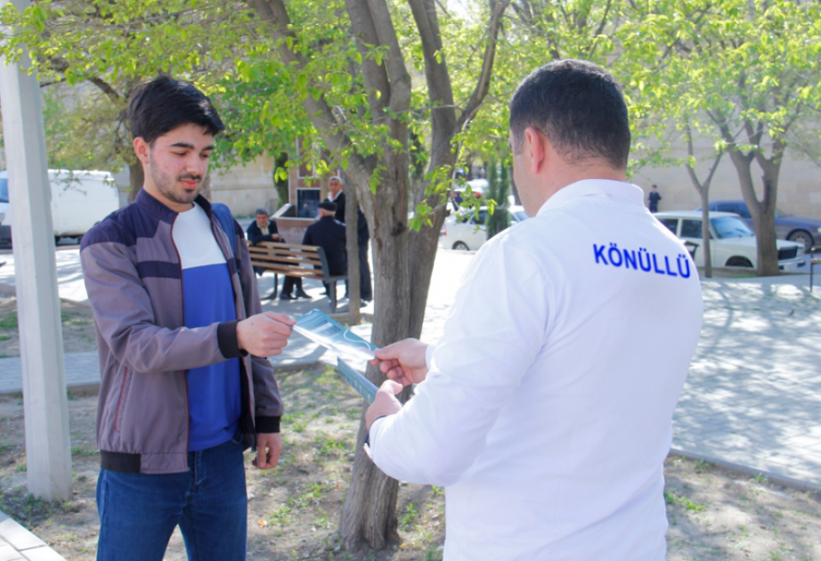 Naftalan rayonunda narkomanlığa qarşı maarifləndirici aksiya