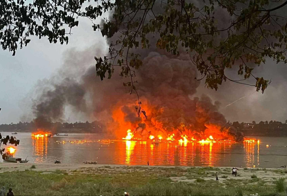 Region Sagaing: Tote und Verletzte bei Explosion und Großbrand in Hafen in Myanmar