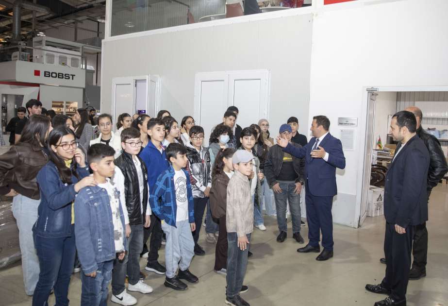 Uşaqlar üçün “Təmiz Şəhər”in təsərrüfat sahələrinə ekskursiya təşkil olunub