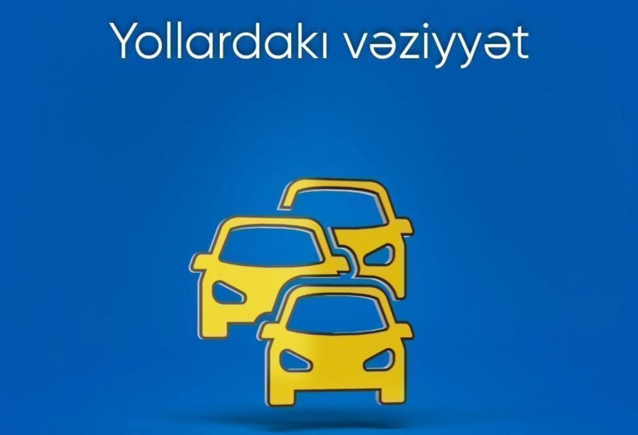 Bakının bəzi yollarında nəqliyyatın hərəkətində sıxlıq yaranıb