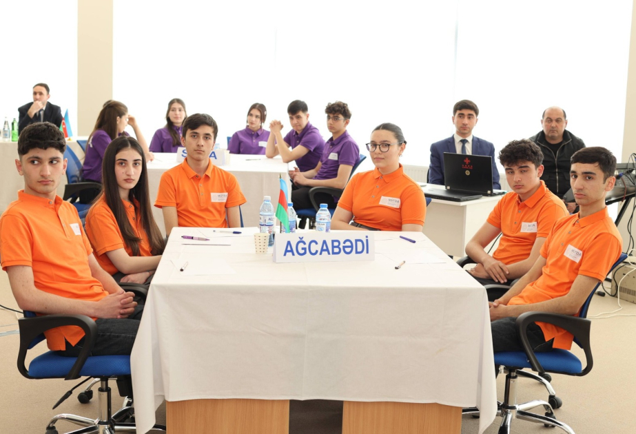 Ağcabədi komandası “Zəkaların mübarizəsi” olimpiadasının region mərhələsinin qalibi olub
