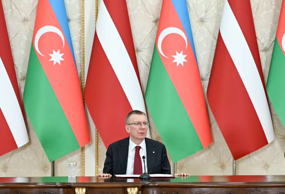 President Edgars Rinkēvičs: Latvia and Azerbaijan are strategic partner countries