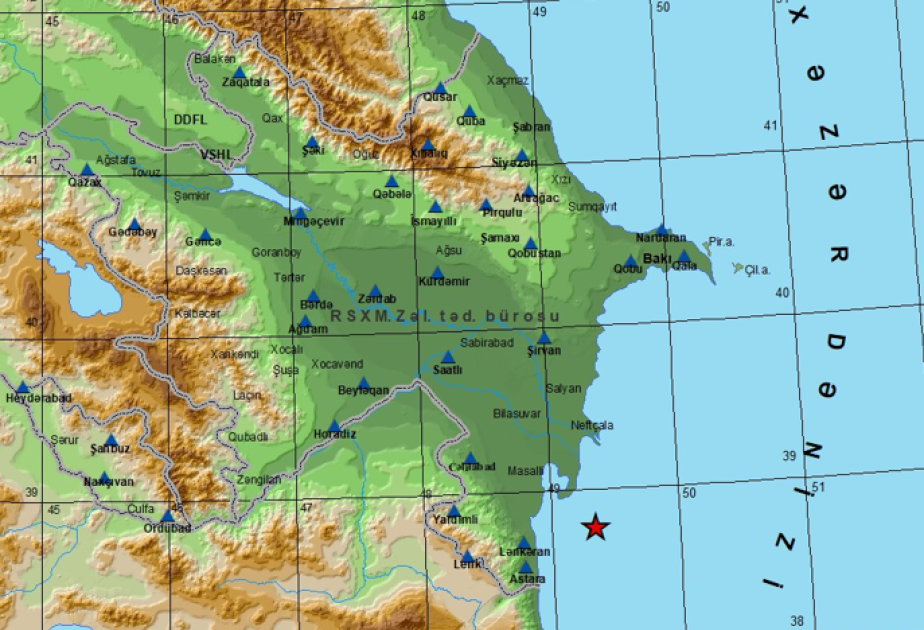 3.3M quake jolts Caspian Sea