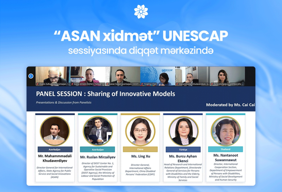 “ASAN Khidmet” in spotlight at UNESCAP session