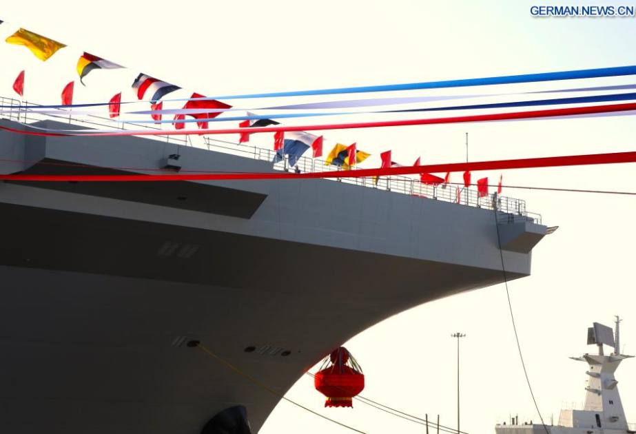Chinas erstes amphibisches Angriffsschiff vom Typ 076 bricht zu regulären Übungen ins Südchinesische Meer auf