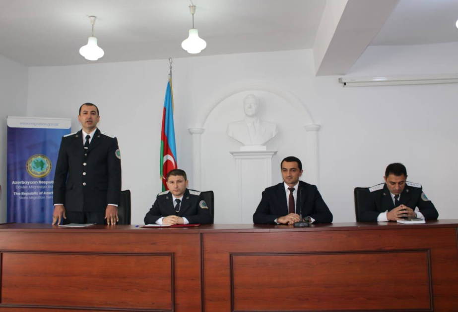 Balakəndə yerli icra nümayəndələri miqrasiya xidmətləri barədə məlumatlandırılıblar