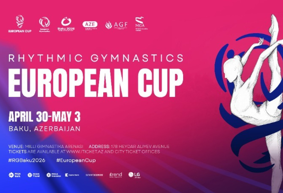 194 gymnastes de 31 pays disputeront la Coupe d'Europe à Bakou