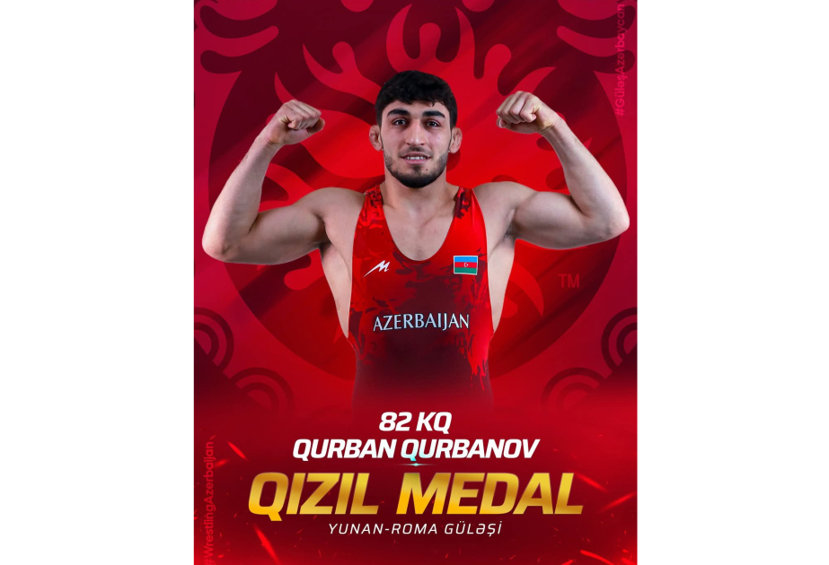 Another Azerbaijani wrestler crowned European champion