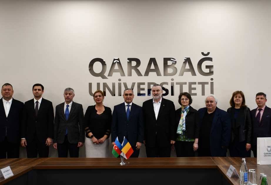 Garabagh University presents special edition of Romanian magazine highlighting Azerbaijan VIDEO
