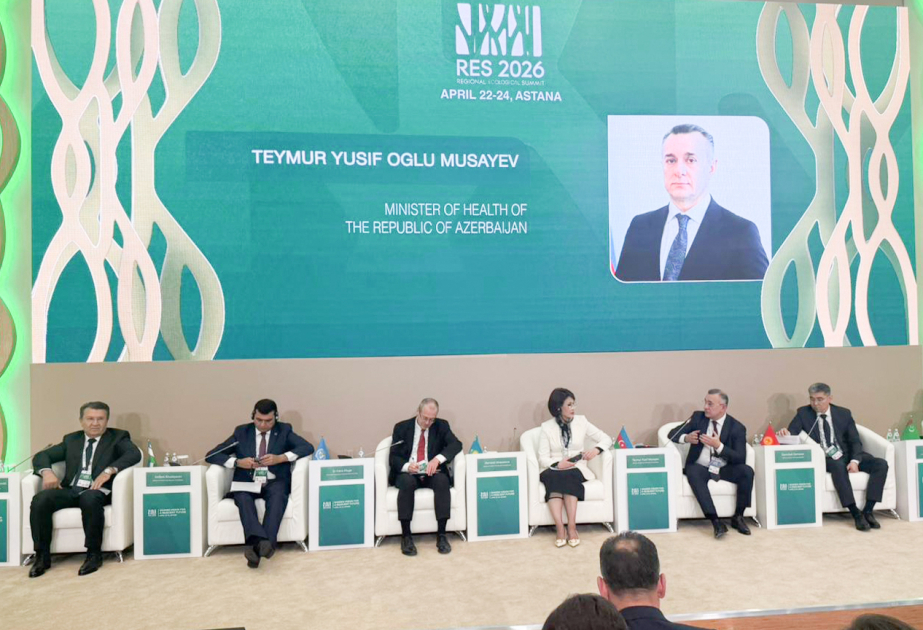 Azerbaijan’s Minister of Health attends Regional Ecological Summit 2026 in Astana