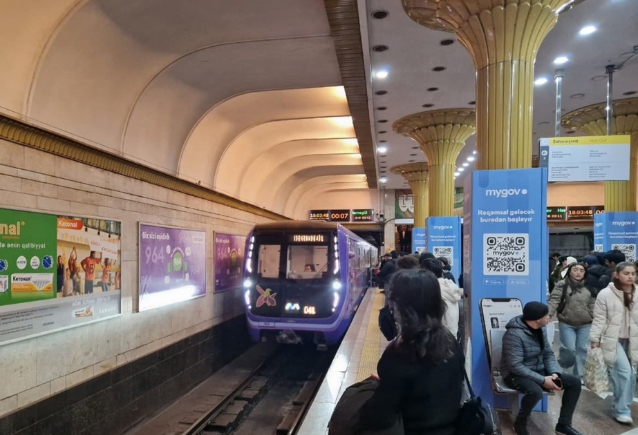 Движение поездов в бакинском метрополитене полностью восстановлено