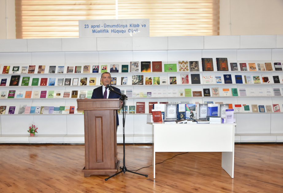 Milli Kitabxanada Ümumdünya Kitab və Müəlliflik Hüququ Gününə həsr olunan tədbir təşkil edilib