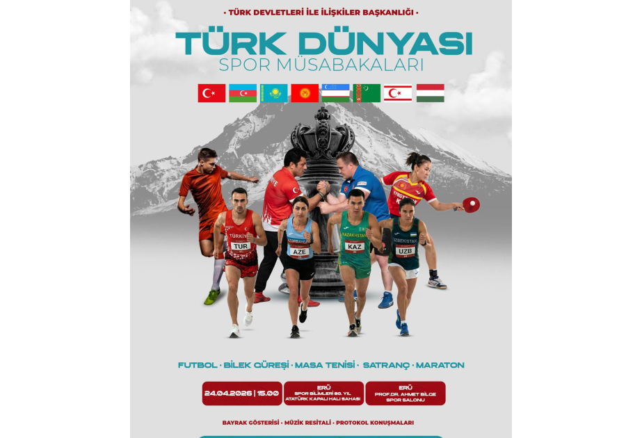Kayseridə Türk dünyası idman yarışlarına start veriləcək