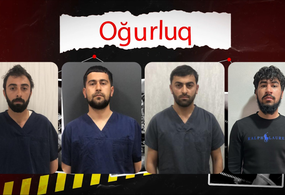 Nərimanov rayonunda mağazadan 100 min manat dəyərində qızıl oğurlayan dəstənin üzvləri saxlanılıblar