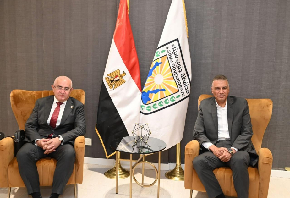 Empresarios azerbaiyanos son invitados a participar en proyectos de desarrollo en el Sinaí del Sur